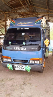 6ล้อISUZU NKR 130 แรงปี45 ห้างแท้ ยาว4.2 เมตร