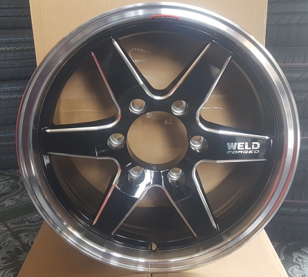 ล้อใหม่ Weldขอบ16 กว้าง7.5 6รู139 ET15  4 ล้อ