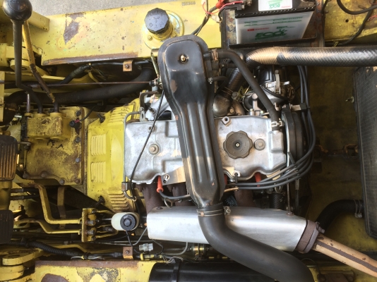 ขายรถฟอร์คลิฟต์ Mitsubishi FG15 ขนาด1.5 ตัน มือ 2 เก่าญี่ปุ่น