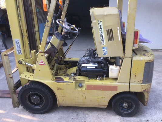 ขายรถฟอร์คลิฟต์ Mitsubishi FG15 ขนาด1.5 ตัน มือ 2 เก่าญี่ปุ่น
