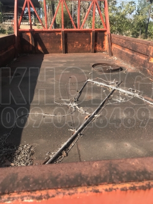 ขาย กระบะเหล็กหนา คาน80 ยาว 4 เมตร 30 ซม กว้าง2 เมตร 40 ซม  ขาย 33000 คับผม