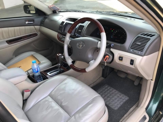 toyota camry 2.4G ท็อปสุด ปี03 เซนเซอร์รอบทิศทาง เบาะไฟฟ้า ไฟหน้าออโต้ ม่านหลัง ติดแก๊สหัวฉี toyota camry 2.4G ท็อปสุด ปี03 เซนเซอร์รอบทิศทาง เบาะไฟฟ้า ไฟหน้าออโต้ ม่านหลัง ติดแก๊สหัวฉี