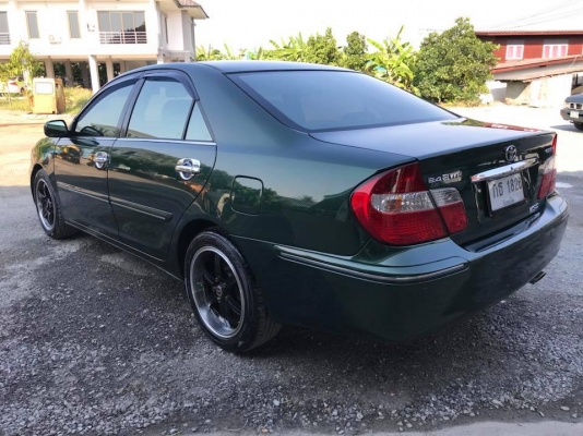 toyota camry 2.4G ท็อปสุด ปี03 เซนเซอร์รอบทิศทาง เบาะไฟฟ้า ไฟหน้าออโต้ ม่านหลัง ติดแก๊สหัวฉี toyota camry 2.4G ท็อปสุด ปี03 เซนเซอร์รอบทิศทาง เบาะไฟฟ้า ไฟหน้าออโต้ ม่านหลัง ติดแก๊สหัวฉี