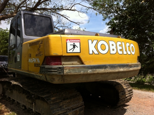 ขายรถแบคโฮ KOBELCO SK200-/// ระบบไฟเต็ม ราคา 950000