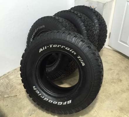 ยาง BF ko All-Terrain 285 75 16 สภาพดี ถูกๆ 4เส้น