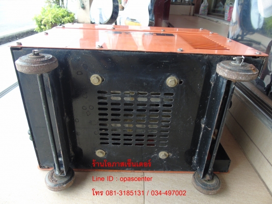 เครื่องเชื่อม ยี่ห้อ พลัง 200 A. รุ่น PA-200 + สายไฟ สภาพใหม่ ผลิตปี 57