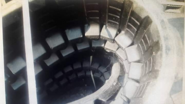 ขายแทรกยางรถขุดนาด 450*74*81 ขายแทรกยางรถขุดนาด 450*74*81