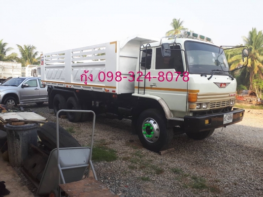 Hino Sumo 227 เครื่องเดิม เกียร์ 3M ดั้มสามมิตรแท้ สโลว์กลาง มีระบบลากพ่วง ยางดี คัทซีสวย แอร์ครบ พร้อมใช้งาน เล่มพร้อมโอน