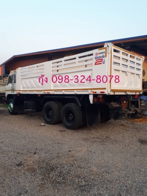 Hino Sumo 227 เครื่องเดิม เกียร์ 3M ดั้มสามมิตรแท้ สโลว์กลาง มีระบบลากพ่วง ยางดี คัทซีสวย แอร์ครบ พร้อมใช้งาน เล่มพร้อมโอน