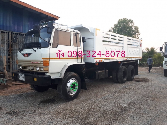 Hino Sumo 227 เครื่องเดิม เกียร์ 3M ดั้มสามมิตรแท้ สโลว์กลาง มีระบบลากพ่วง ยางดี คัทซีสวย แอร์ครบ พร้อมใช้งาน เล่มพร้อมโอน