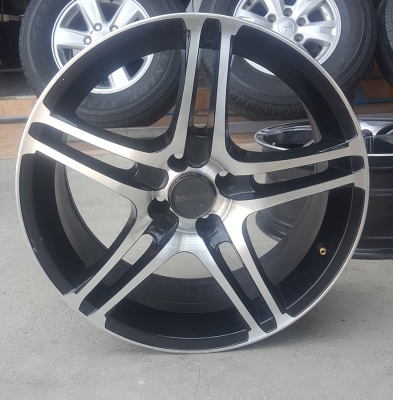 ล้อมือ2 ขอบ17 4รู100 หน้า7.5 ET35 4 ล้อ