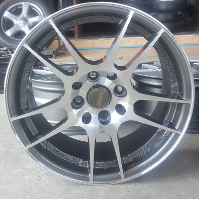 ล้อมือ2 SSW K1 ขอบ15 4รู100-114 กว้าง6.5  ET40  4 ล้อ