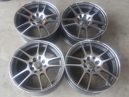 ล้อมือ2 SSW K1 ขอบ15 4รู100-114 กว้าง6.5  ET40  4 ล้อ