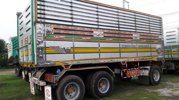 พ่วง 22 ล้อ ฮีโน่ FM2P 380 กระบะมิเนียมดั้ม - อู่ซุ่นชัยชุดใหญ่ ไมล์ 389,000 กม.ใช้งานน้อย ใส่ของได้ 30 ตันกว่าๆ