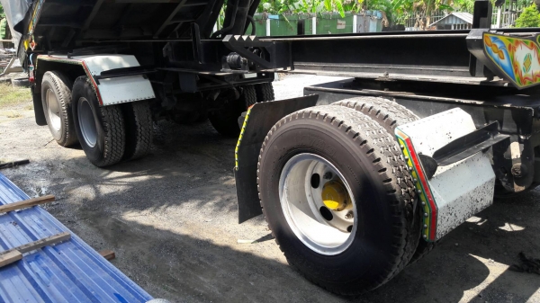 พ่วง 22 ล้อ ฮีโน่ FM2P 380 กระบะมิเนียมดั้ม - อู่ซุ่นชัยชุดใหญ่ ไมล์ 389,000 กม.ใช้งานน้อย ใส่ของได้ 30 ตันกว่าๆ