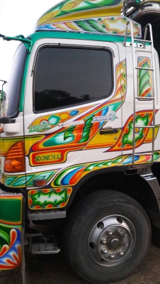 พ่วง 22 ล้อ ฮีโน่ FM2P 380 กระบะมิเนียมดั้ม - อู่ซุ่นชัยชุดใหญ่ ไมล์ 389,000 กม.ใช้งานน้อย ใส่ของได้ 30 ตันกว่าๆ