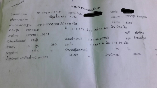 พ่วง 22 ล้อ ฮีโน่ FM2P 380 กระบะมิเนียมดั้ม - อู่ซุ่นชัยชุดใหญ่ ไมล์ 389,000 กม.ใช้งานน้อย ใส่ของได้ 30 ตันกว่าๆ