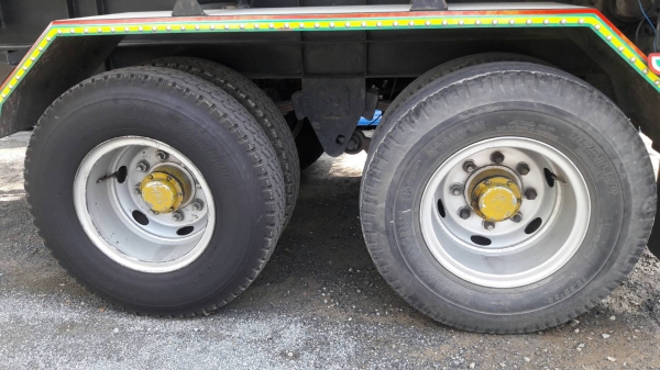 พ่วง 22 ล้อ ฮีโน่ FM2P 380 กระบะมิเนียมดั้ม - อู่ซุ่นชัยชุดใหญ่ ไมล์ 389,000 กม.ใช้งานน้อย ใส่ของได้ 30 ตันกว่าๆ