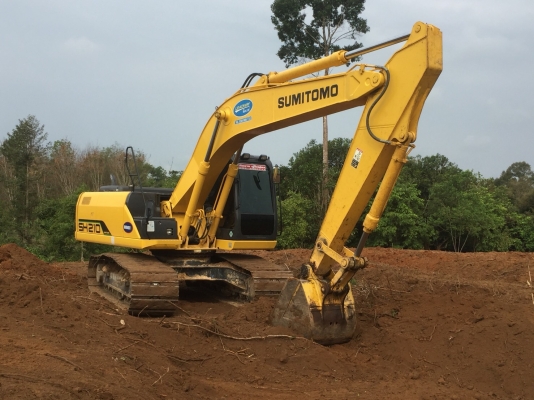 ขายดาวน์รถแบ็คโฮ SUMITOMO SH210-5 (ญี่ปุ่น) ใช้งาน 1,9xx ชั่วโมง สภาพนางฟ้า ทำงานสมบูรณ์ทุกระบบ
