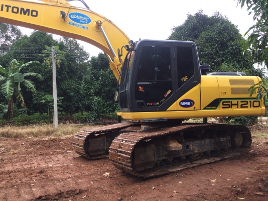 ขายดาวน์รถแบ็คโฮ SUMITOMO SH210-5 (ญี่ปุ่น) ใช้งาน 1,9xx ชั่วโมง สภาพนางฟ้า ทำงานสมบูรณ์ทุกระบบ