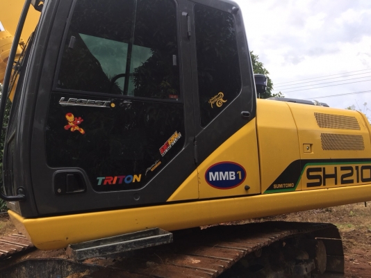 ขายดาวน์รถแบ็คโฮ SUMITOMO SH210-5 (ญี่ปุ่น) ใช้งาน 1,9xx ชั่วโมง สภาพนางฟ้า ทำงานสมบูรณ์ทุกระบบ