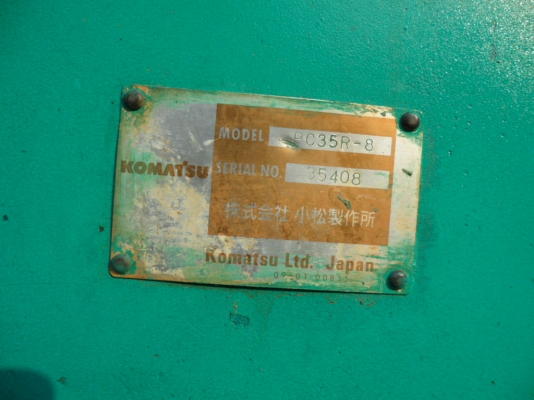 PC35R-8รถนอกแท้ๆยังไม่ได้ใช้งานในไทย3,000กว่าชั่วโมง @545,000บาทสนใจโทรหา ☎ 081-989-1989 + ID LINE : rangrayong หรั่งครับ