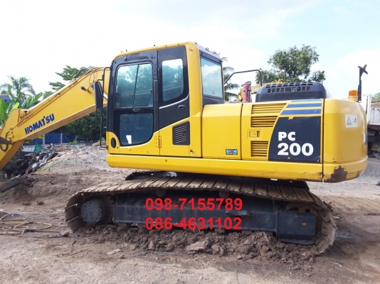 ขาย!! >>> Komatsu Pc200 รุ่น 8 สภาพดี พร้อมลุยงาน ช่วงล่างเต็ม ไฟฟ้าครบ <<< เบอร์ติดต่อ 098-7155789 086-4631102