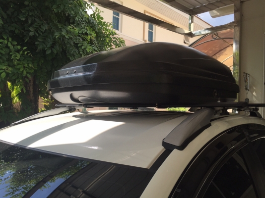 ขายกล่องบรรทุกสัมภาระบนหลังคา roof box ขนาดกลาง ขายกล่องบรรทุกสัมภาระบนหลังคา roof box ขนาดกลาง
