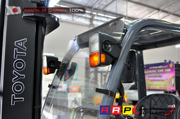 ขายรถโฟล์คลิฟท์มือสอง TOYOTA รุ่น 8FG15-31782 นำเข้าจากประเทศญี่ปุ่น 100\% ไม่เคยใช้งานในไทย