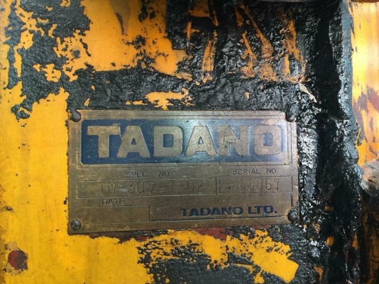 Tadano เครน3ตัน 3ปลอก 2ชัก ถอดจากรอคกี้ มีคลิปครับทักไลนมาเดวส่งให้ดู