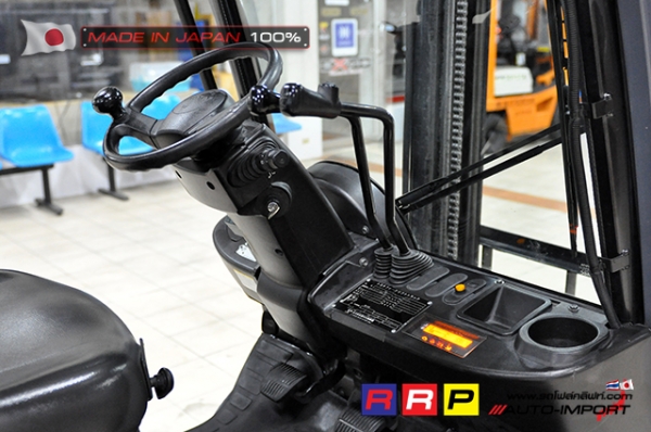 ขายรถโฟล์คลิฟท์มือสอง TOYOTA รุ่น 8FG15-35144 นำเข้าจากประเทศญี่ปุ่น 100\% ไม่เคยใช้งานในไทย