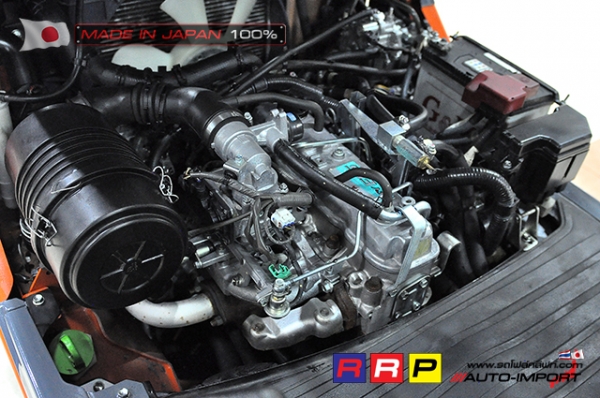 ขายรถโฟล์คลิฟท์มือสอง TOYOTA รุ่น 8FG15-35144 นำเข้าจากประเทศญี่ปุ่น 100\% ไม่เคยใช้งานในไทย