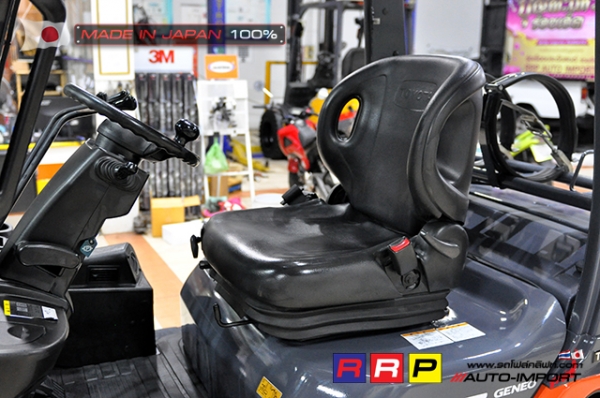 ขายรถโฟล์คลิฟท์มือสอง TOYOTA รุ่น 8FG15-35144 นำเข้าจากประเทศญี่ปุ่น 100\% ไม่เคยใช้งานในไทย