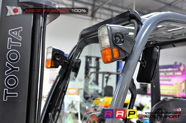 ขายรถโฟล์คลิฟท์มือสอง TOYOTA รุ่น 8FG15-35144 นำเข้าจากประเทศญี่ปุ่น 100\% ไม่เคยใช้งานในไทย