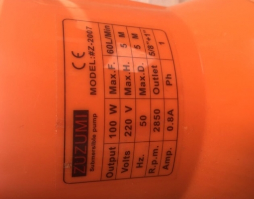 ขาย Zuzumi ปั๊มน้ำแบบจุ่ม รุ่น Z 2007 ขนาด 1 นิ้ว ขาย Zuzumi ปั๊มน้ำแบบจุ่ม รุ่น Z 2007 ขนาด 1 นิ้ว