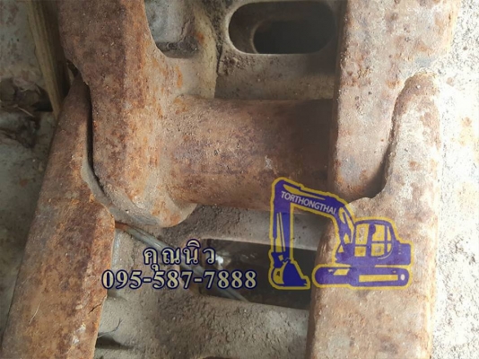 โซ่แทรคพร้อมใบ KOMATSU PC 200-3 เก่านอกญี่ปุ่น ใบแทรคยาว60ซม โซ่แทรคพร้อมใบ KOMATSU PC 200-3 เก่านอกญี่ปุ่น ใบแทรคยาว60ซม