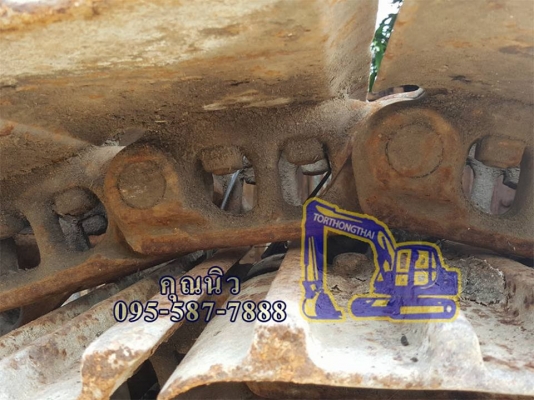 โซ่แทรคพร้อมใบ KOMATSU PC 200-3 เก่านอกญี่ปุ่น ใบแทรคยาว60ซม โซ่แทรคพร้อมใบ KOMATSU PC 200-3 เก่านอกญี่ปุ่น ใบแทรคยาว60ซม