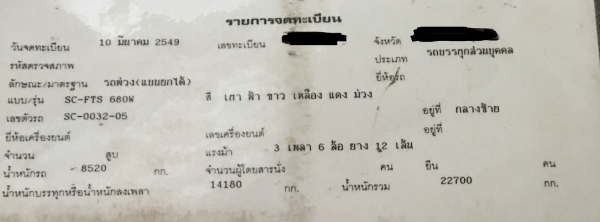 พ่วง 22 ล้อ ฮีโน่ 2K วางเครื่อง P11C -TD 335 แรง เกียร์อิตั้น กระบะมิเนียม - ดั้ม ตัวแม่อู่ช่างเสนาะ - ตัวลูก อู่ซุ่นชัย ยาว 6.8 เมตร พ่วง 22 ล้อ ฮีโน่ 2K วางเครื่อง P11C -TD 335 แรง เกียร์อิตั้น กระบะมิเนียม - ดั้ม ตัวแม่อู่ช่างเสนาะ - ตัวลูก อู่ซุ่นชัย ยาว 6.8 เมตร