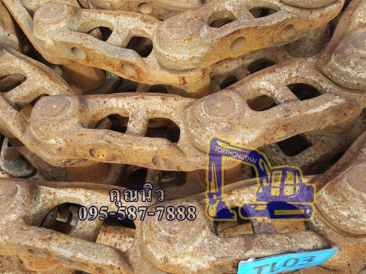 โซ่แทรค รถแบคโฮ CAT 320 เก่าใน 40,000 บาท โซ่แทรค รถแบคโฮ CAT 320 เก่าใน 40,000 บาท