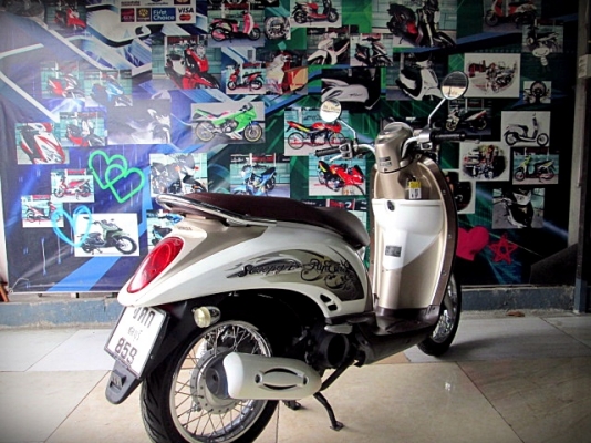 Scoopy I 2010 สีขาว เครื่องดี สีสวย 18900 Scoopy I 2010 สีขาว เครื่องดี สีสวย 18900