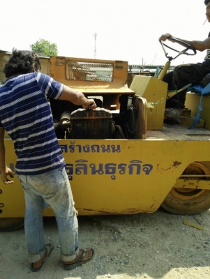 รถบด 7ล้อ