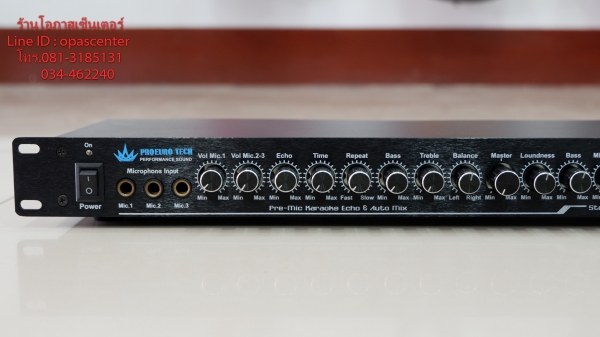 ปรีแอมป์ Proeuro tech รุ่น EP-980 ขับซับได้ สภาพดี ใช้ได้ปกติ ปรีแอมป์ Proeuro tech รุ่น EP-980 ขับซับได้ สภาพดี ใช้ได้ปกติ