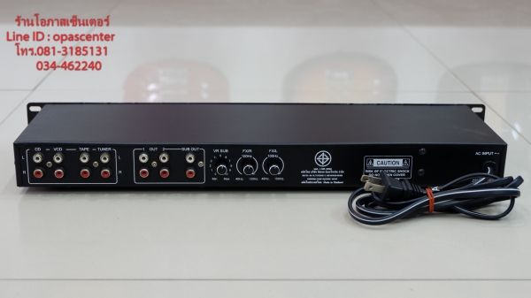 ปรีแอมป์ Proeuro tech รุ่น EP-980 ขับซับได้ สภาพดี ใช้ได้ปกติ ปรีแอมป์ Proeuro tech รุ่น EP-980 ขับซับได้ สภาพดี ใช้ได้ปกติ