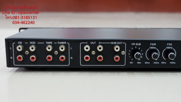 ปรีแอมป์ Proeuro tech รุ่น EP-980 ขับซับได้ สภาพดี ใช้ได้ปกติ ปรีแอมป์ Proeuro tech รุ่น EP-980 ขับซับได้ สภาพดี ใช้ได้ปกติ