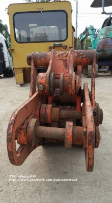 FROM JAPAN ตัวคีบปากหนีบไม้ CLAMP*GT-30*สำหรับรถขุดไซค์ 20,25,30,35 / สวมบูทสลัก 35 มิล/ ราคาขายเพียง: 26,000 บาท สนใจติดต่อ 0819337688