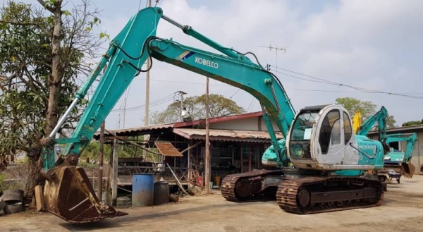ขายด่วนรถแบคโฮKOBELCO-SK200MARK5มาร์ไฟร์ระบบลายหัวกะแทกรถนอกเพิ่งนำเข้ามายังไม่เคยใช้งานในเมืองไทยเลย