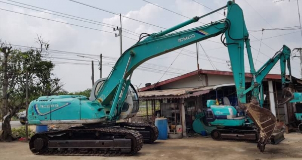 ขายด่วนรถแบคโฮKOBELCO-SK200MARK5มาร์ไฟร์ระบบลายหัวกะแทกรถนอกเพิ่งนำเข้ามายังไม่เคยใช้งานในเมืองไทยเลย