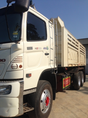 Hino 344 แรง ปี 53 แม่เดี่ยวดัมพ์ มีระบบลากลูก รถสวยพร้อมใช้งาน