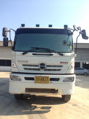 Hino 344 แรง ปี 53 แม่เดี่ยวดัมพ์ มีระบบลากลูก รถสวยพร้อมใช้งาน