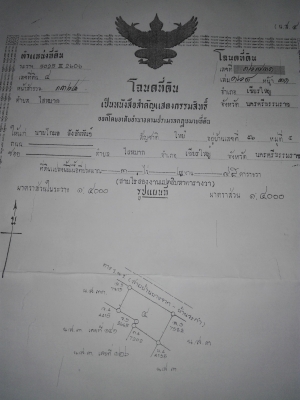 ขายที่ดิน ติดถนน